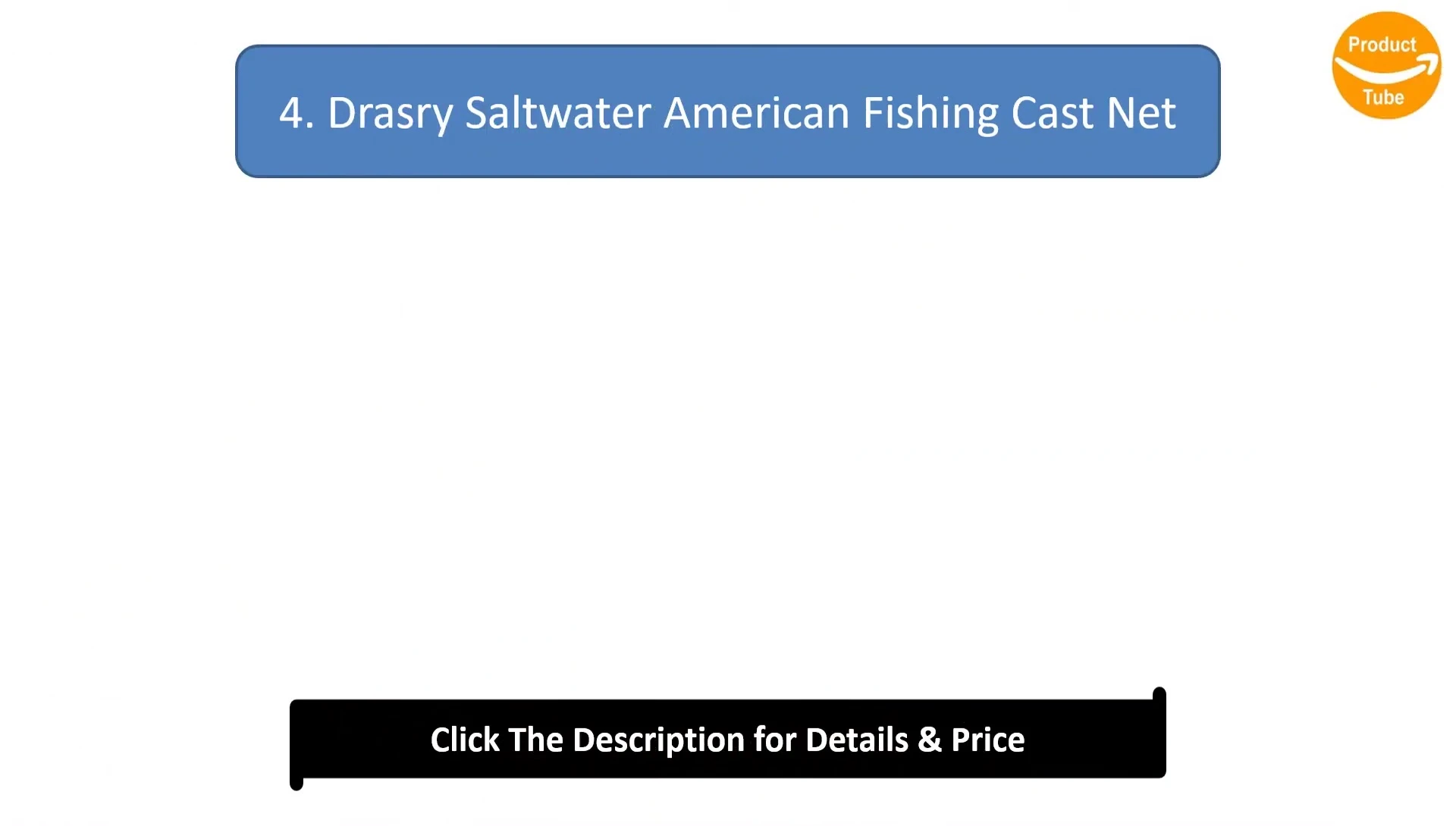 Dressery Saltwater Cast Net