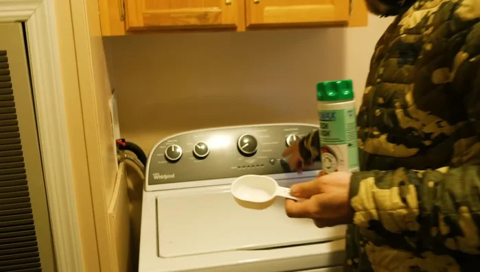 Run a quick wash cycle.