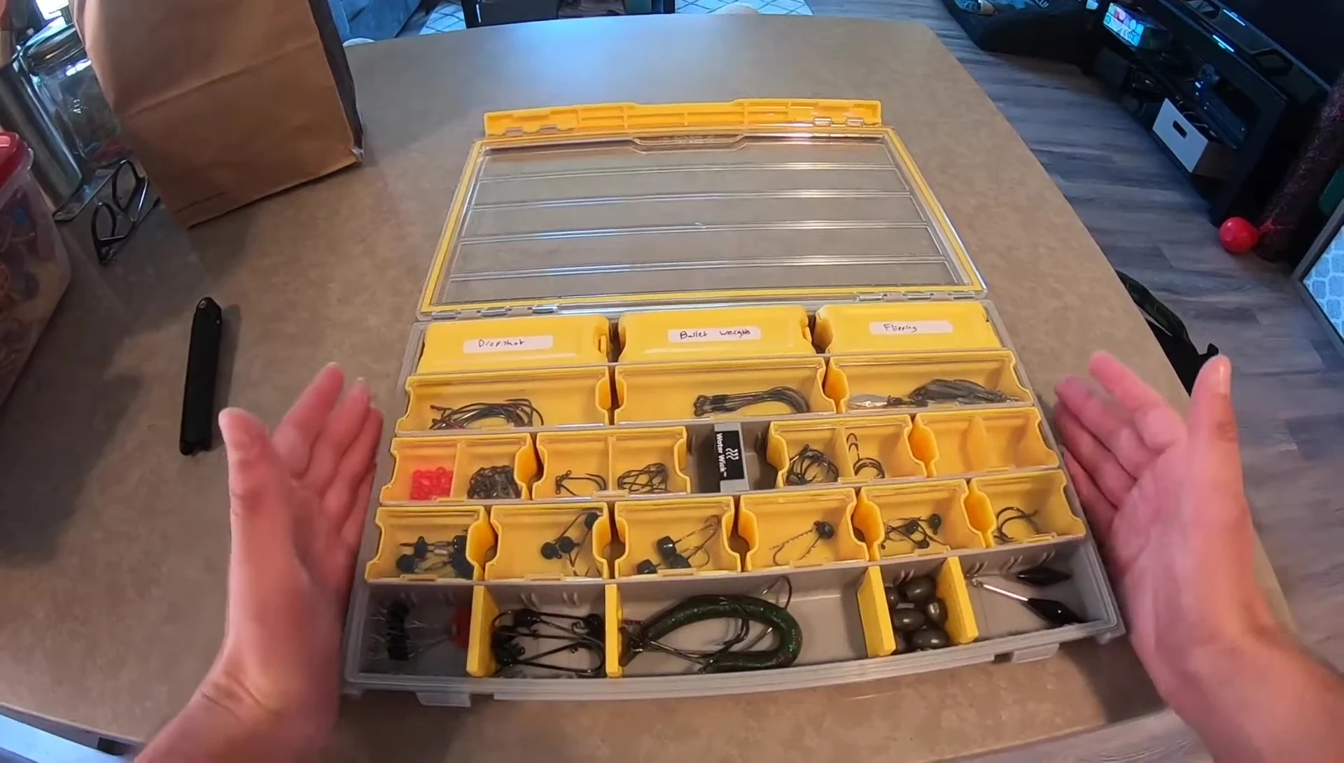 Comparison shot of the amount of storage versus 3700 series box