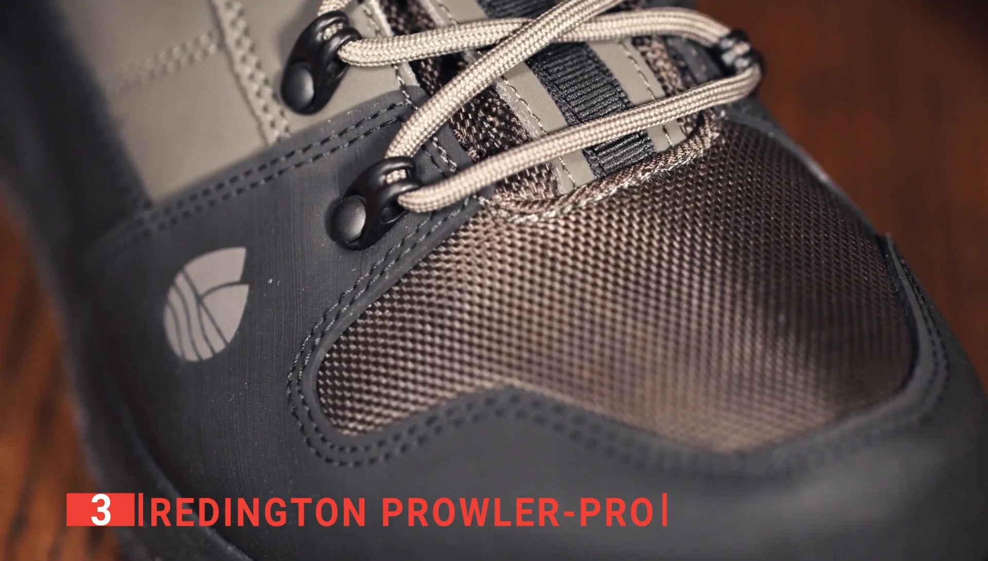Close-up showcasing lightweight design features.