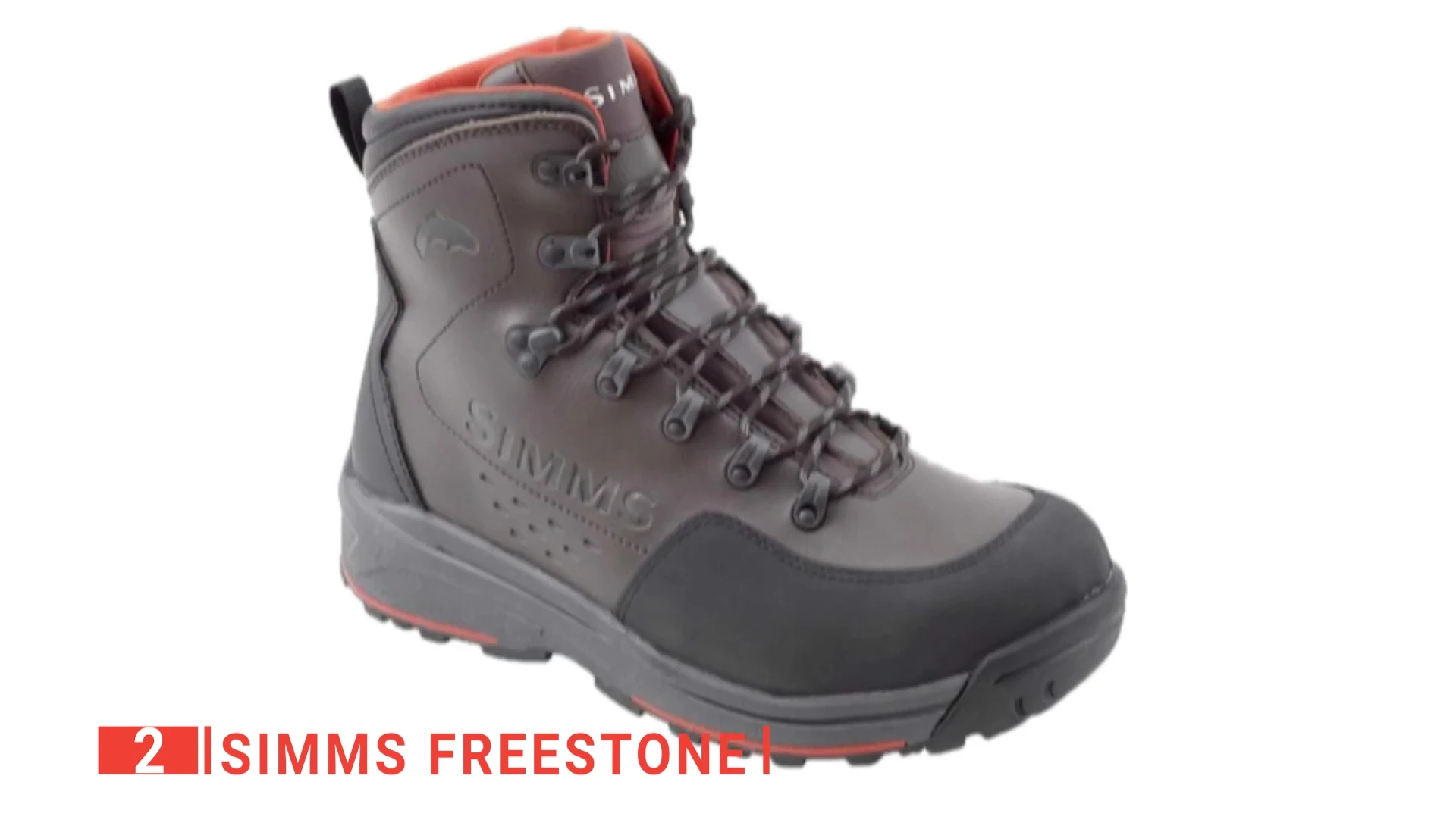 Simms Freestone wading boots.