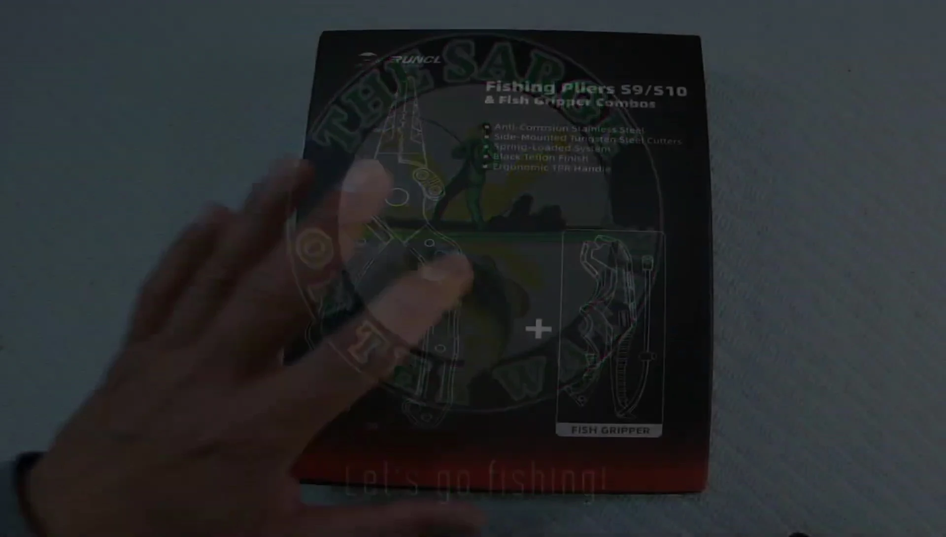 The RUNCL Fishing Pliers box