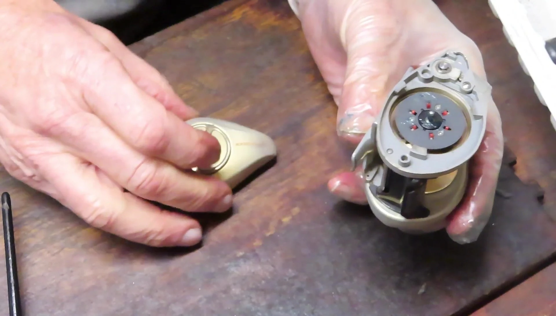 Reassembling the side plate