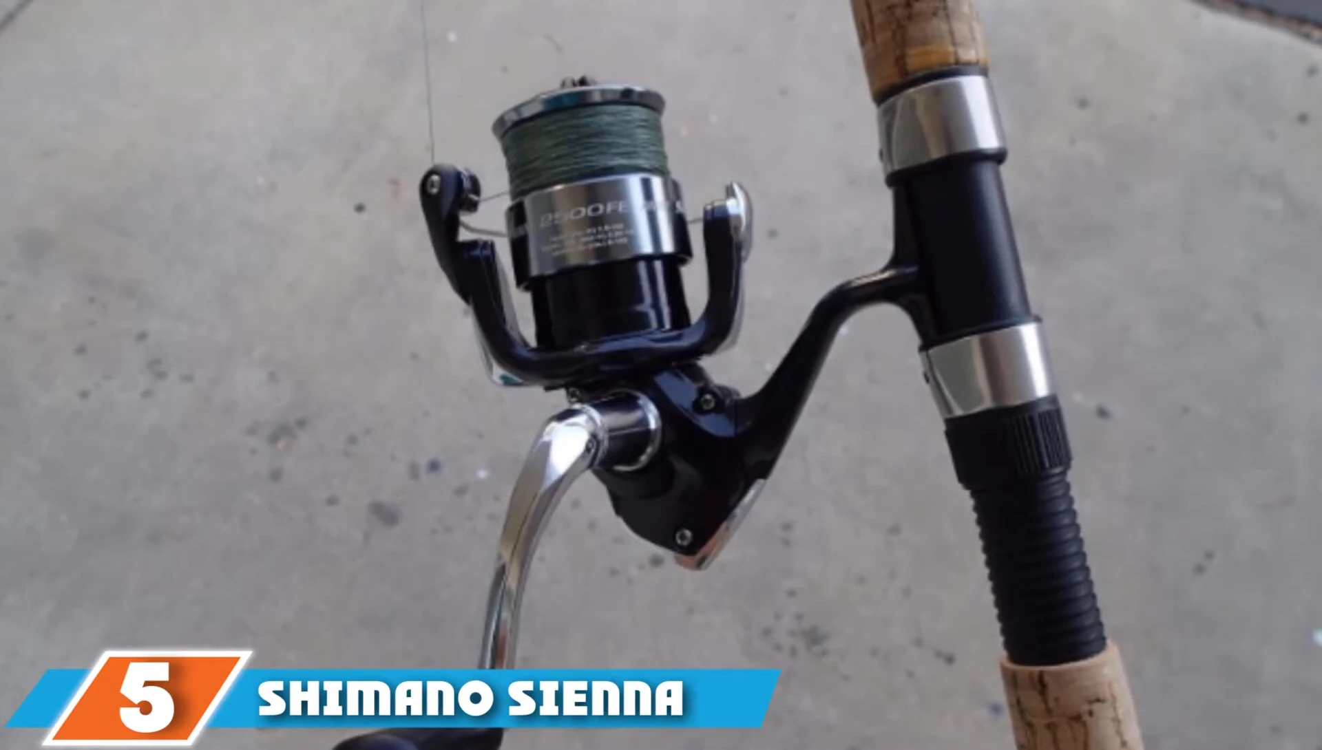 Shimano Sienna FE reel showcased