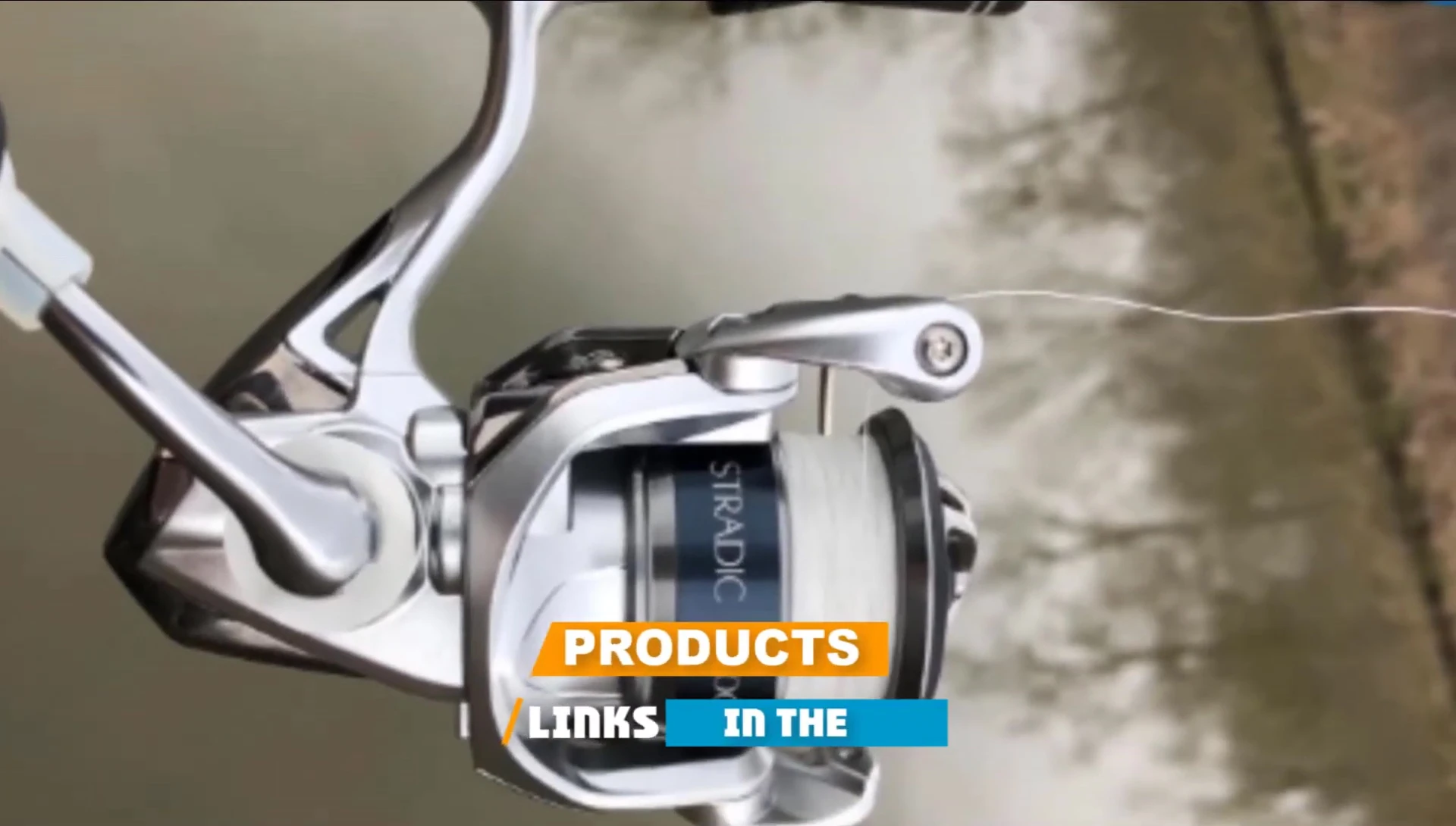 Shimano Stradic HD reel showcasing its features