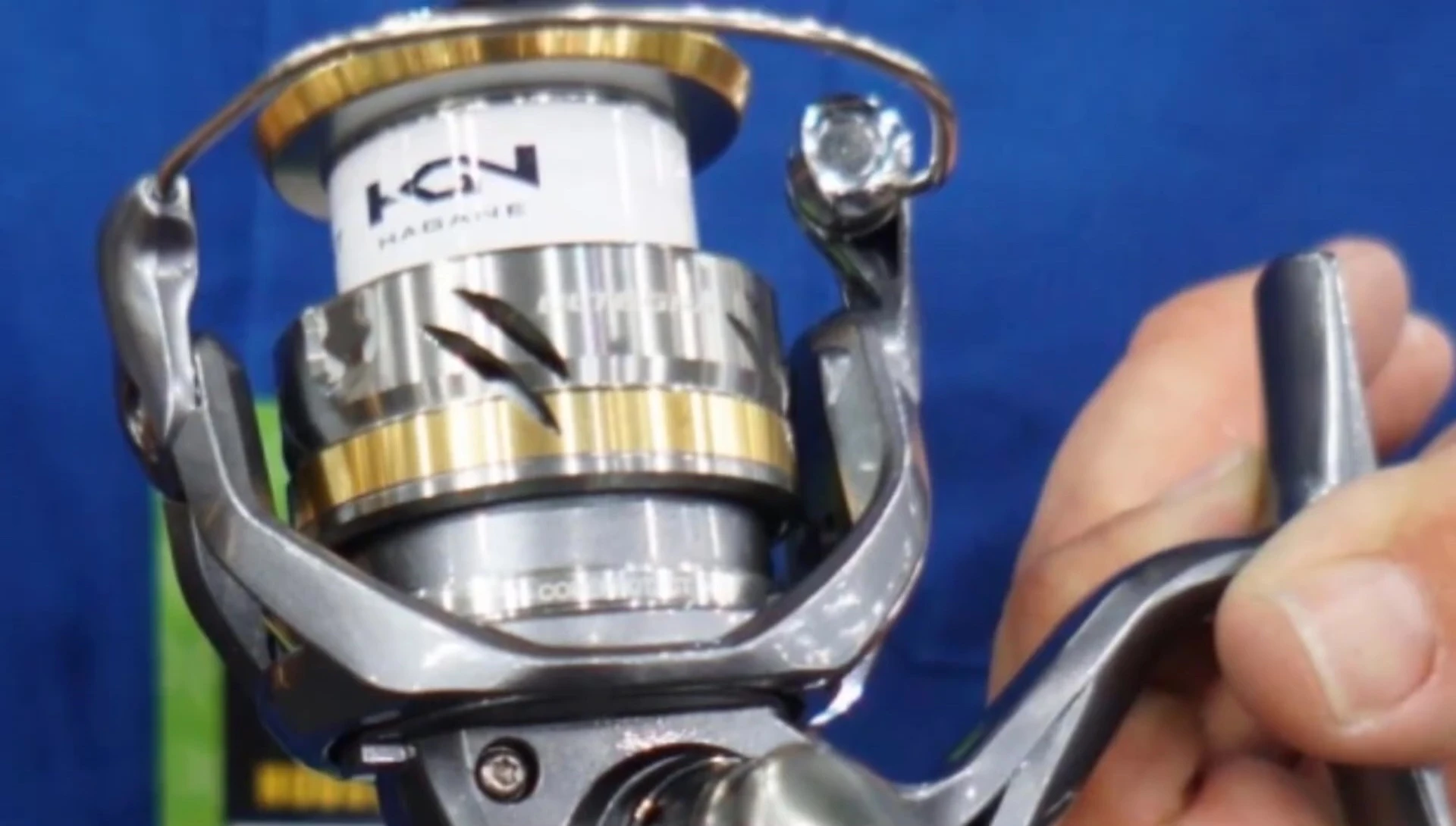 Ultegra reel demonstrating its lightweight design