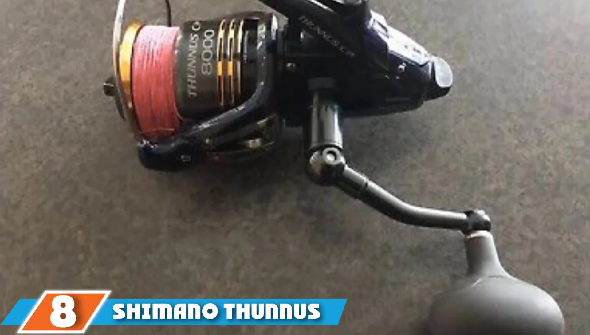 Shimano Thunnus CI4+ reel displayed