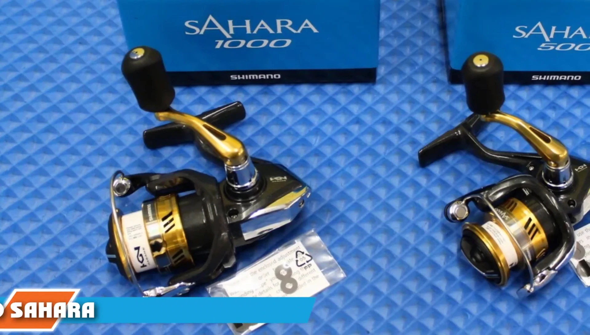 Shimano Sahara FI reel shown
