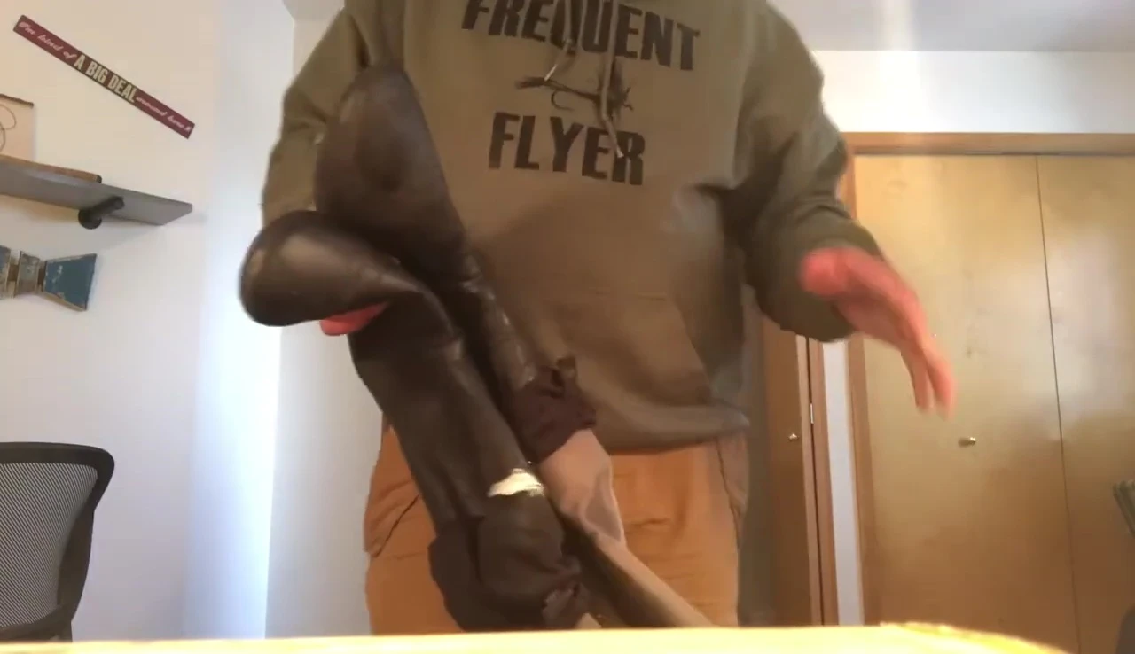 Comparison shot of the old and new waders.