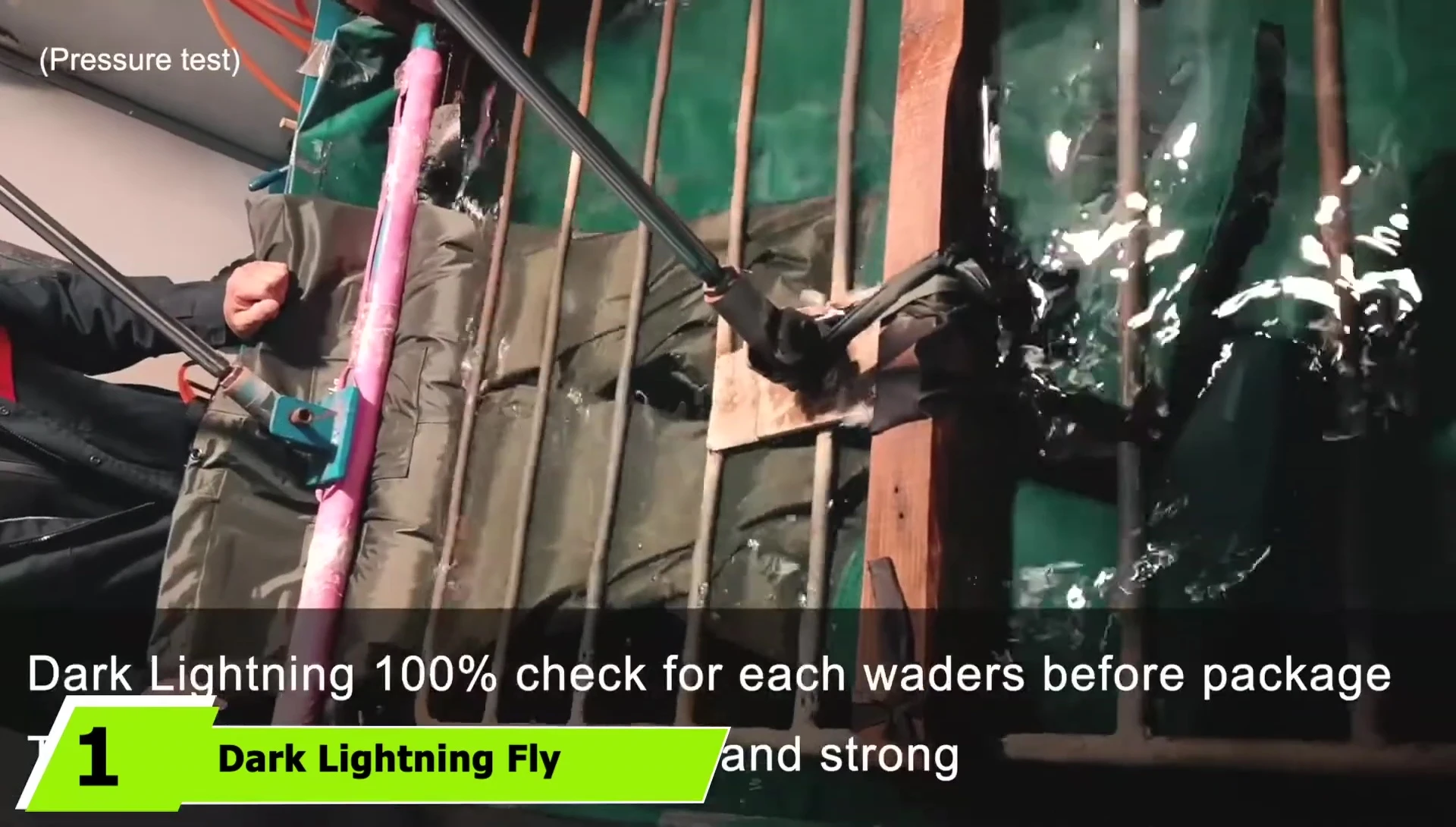 Dark Lightning Fly Fishing Waders