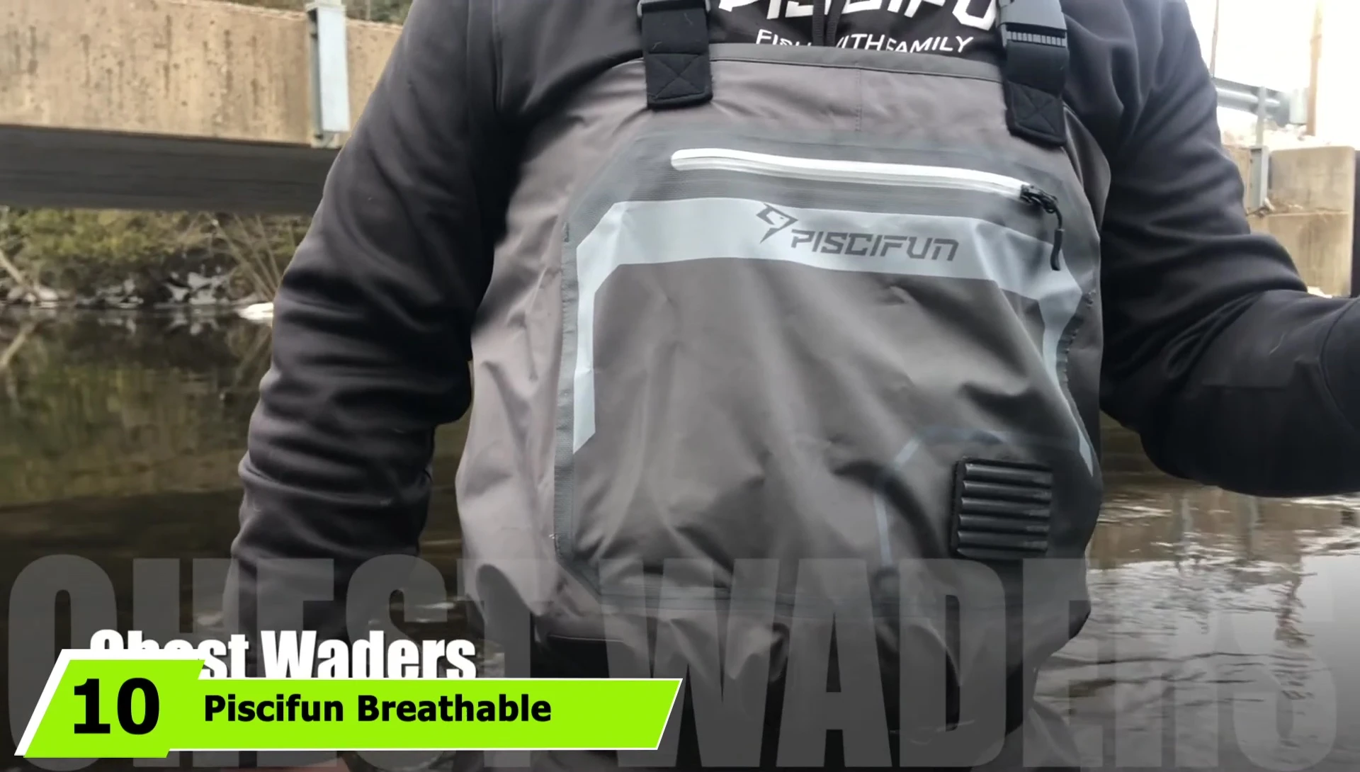 Piscifun Breathable Chest Waders