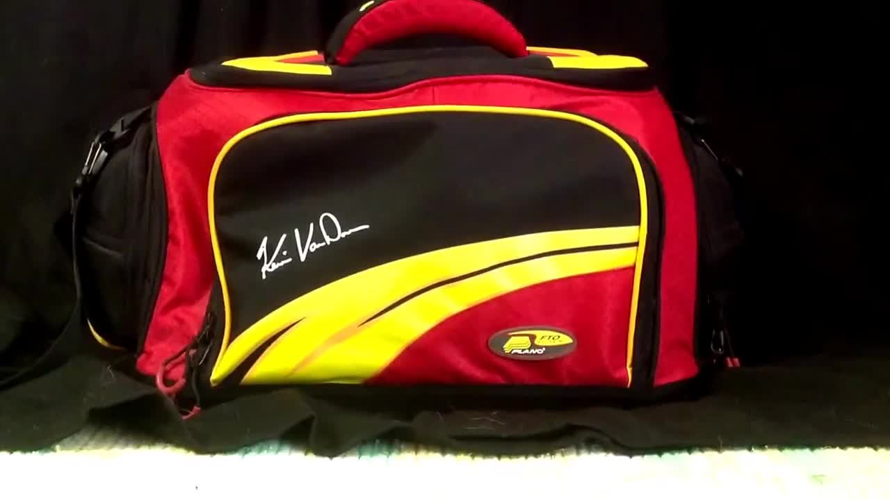 A clear shot of the Plano FTO Elite Series Tackle Bag.