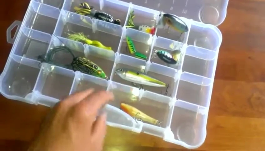 The Jerkbait and Stickbait box.