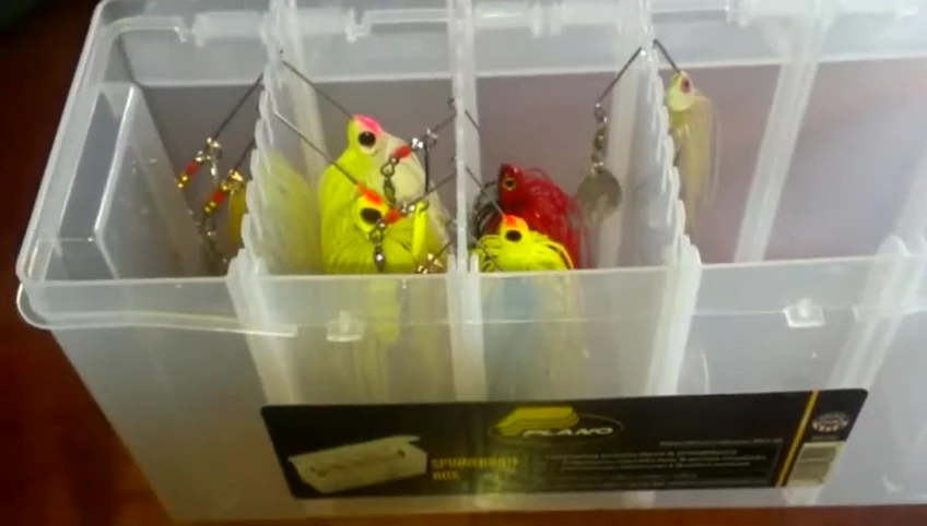 The specialized spinnerbait box.