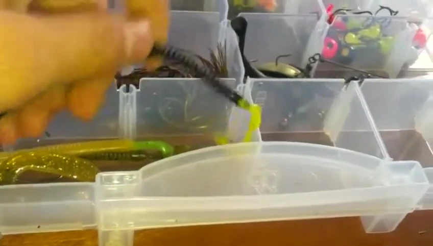 The Gander Mountain stick bait kit.
