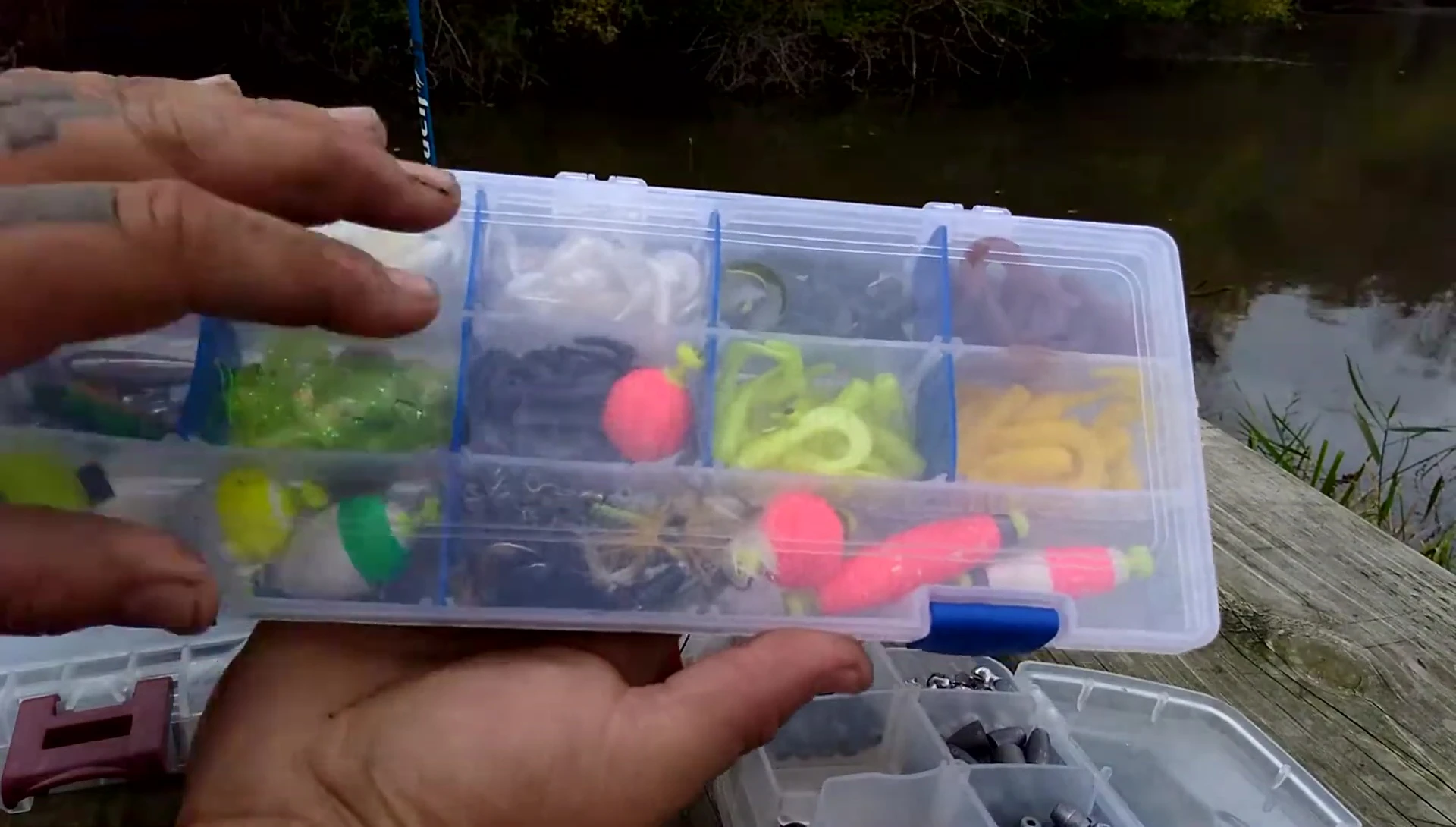 Flambeau tackle box with contents