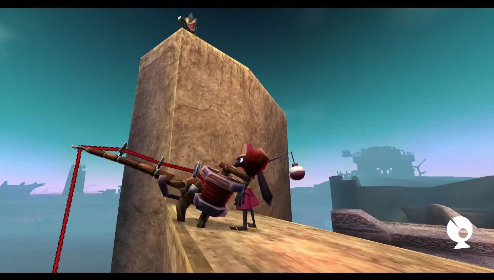 Screenshot showcasing the open world environment.