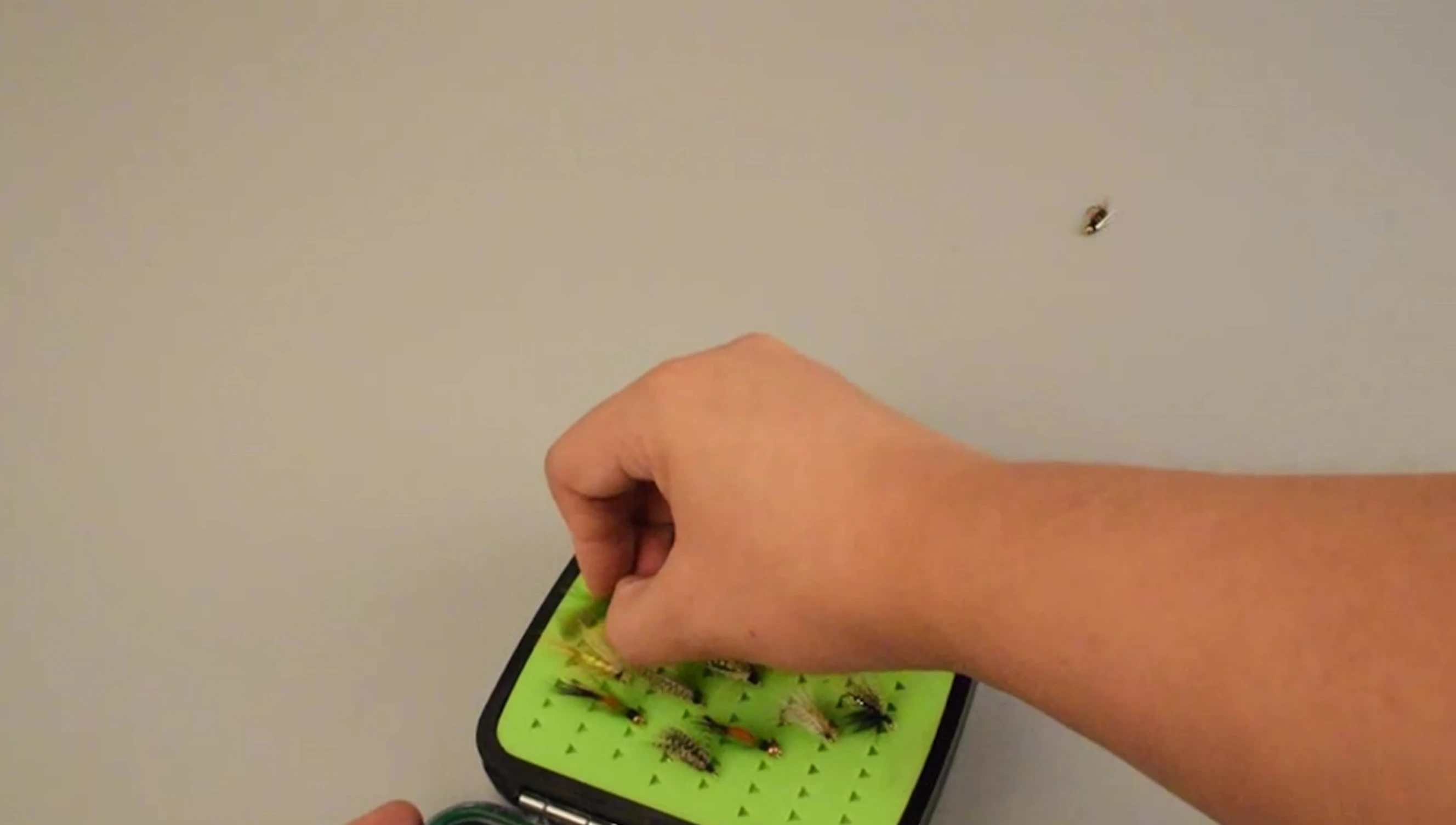 Image showing the large capacity of the SF Waterproof Fly Box