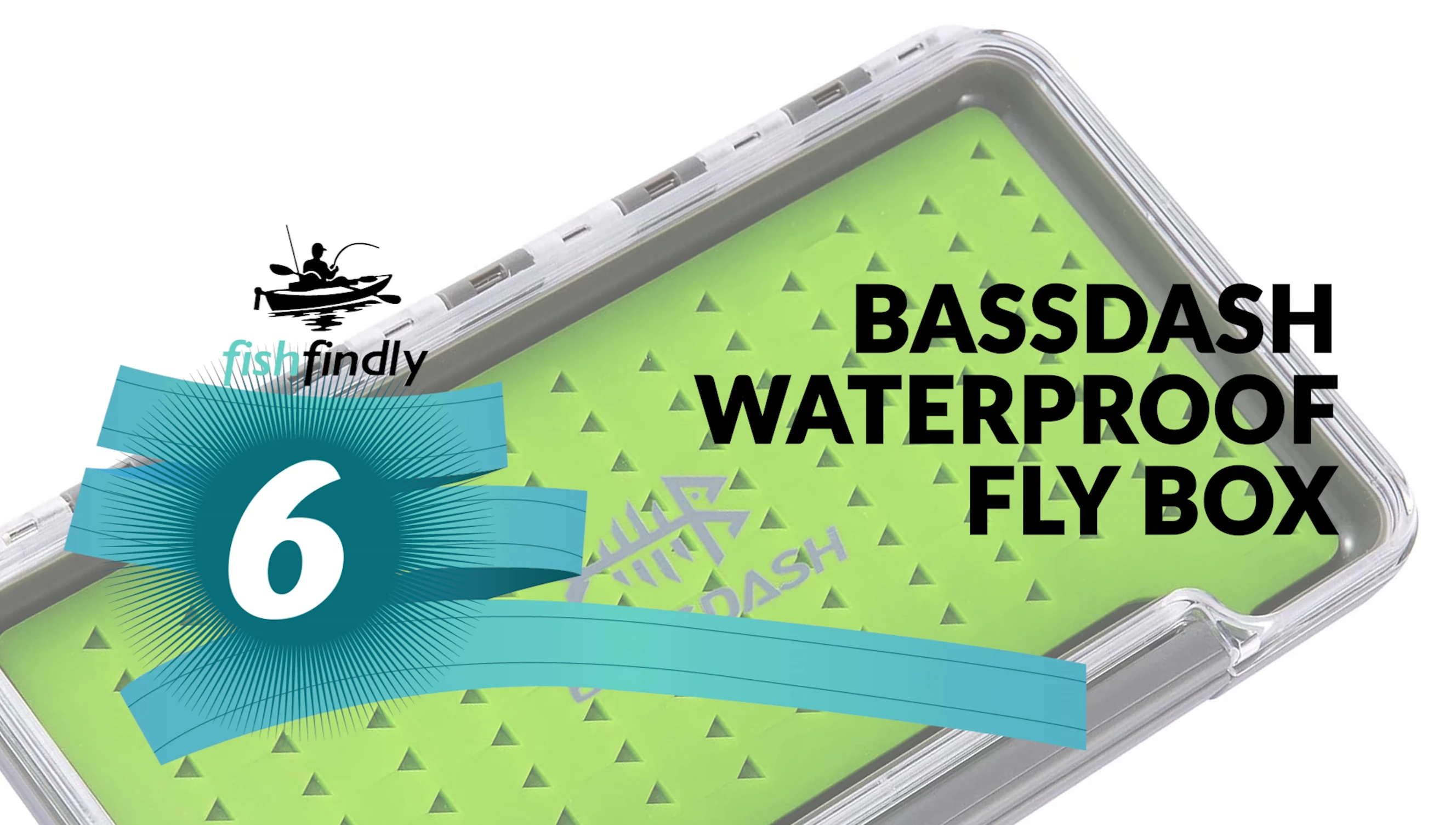 Base Dash Waterproof Fly Box showcasing its slim and durable design