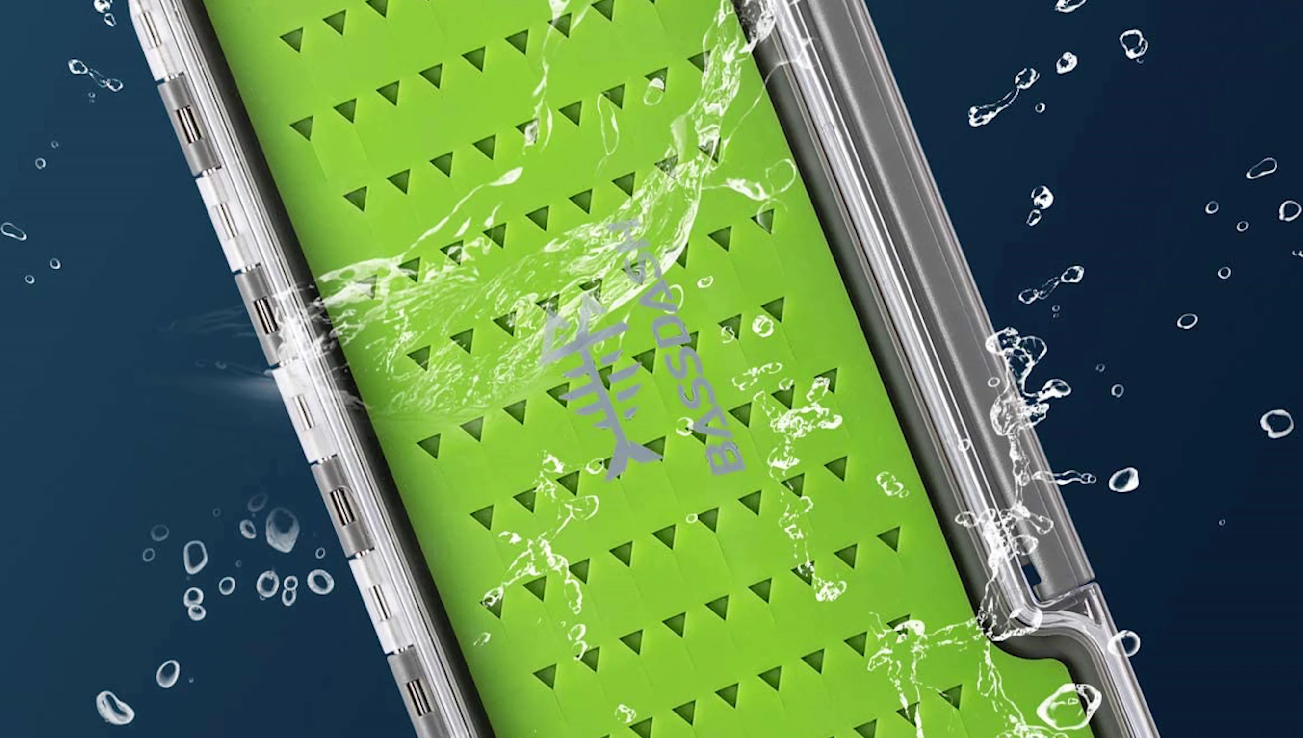 Close-up highlighting the silicone insert and secure closure