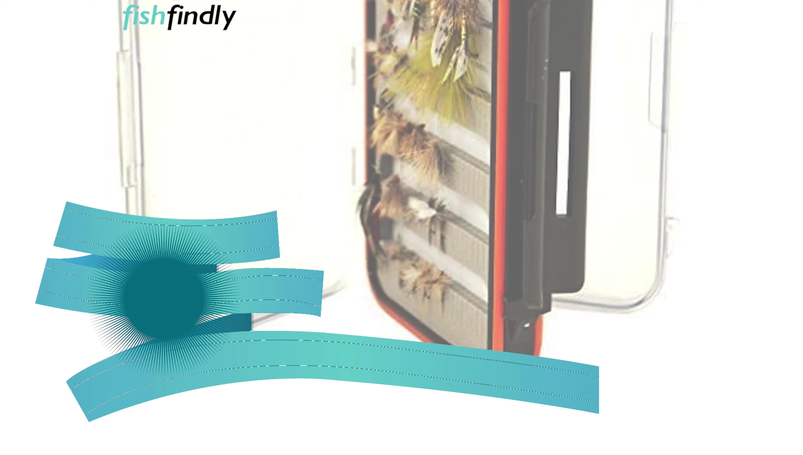 Kingfisher Waterproof Fly Box demonstrating its durability