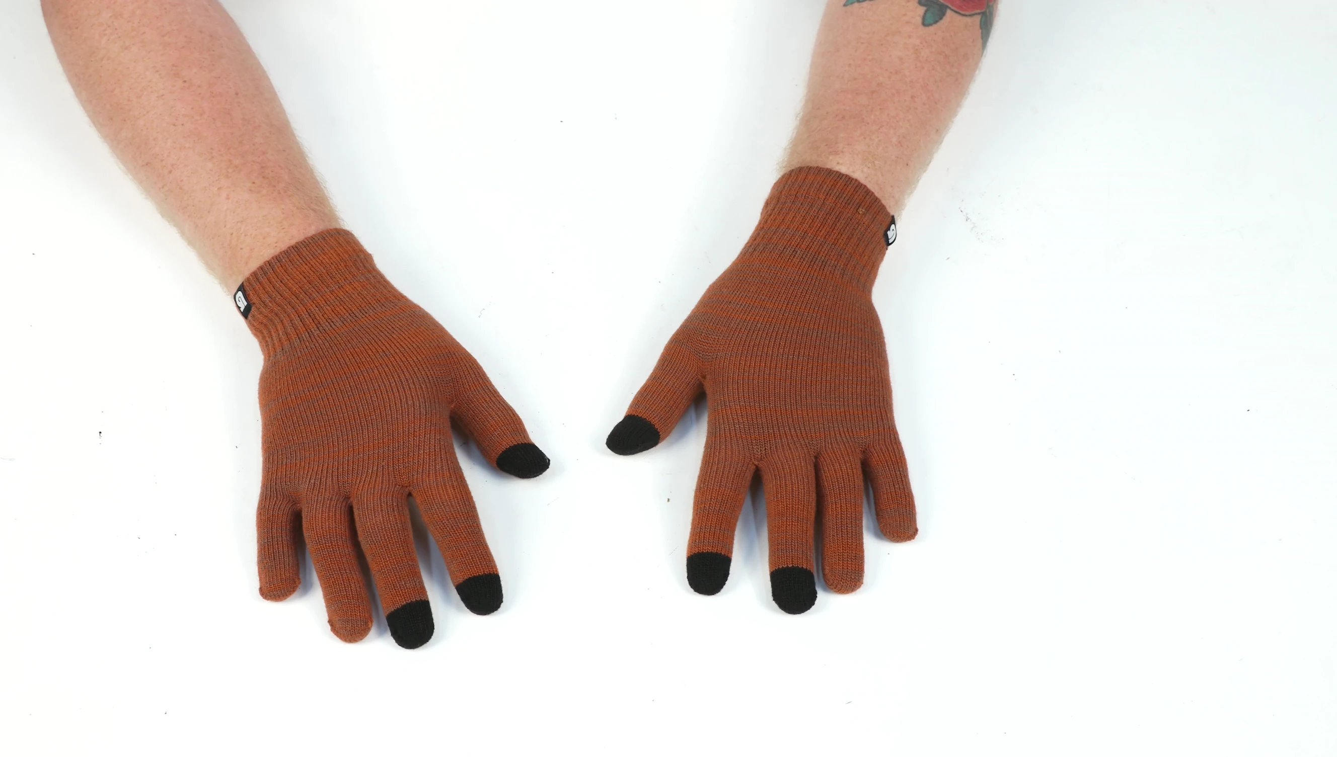 Final shot showing the gloves.