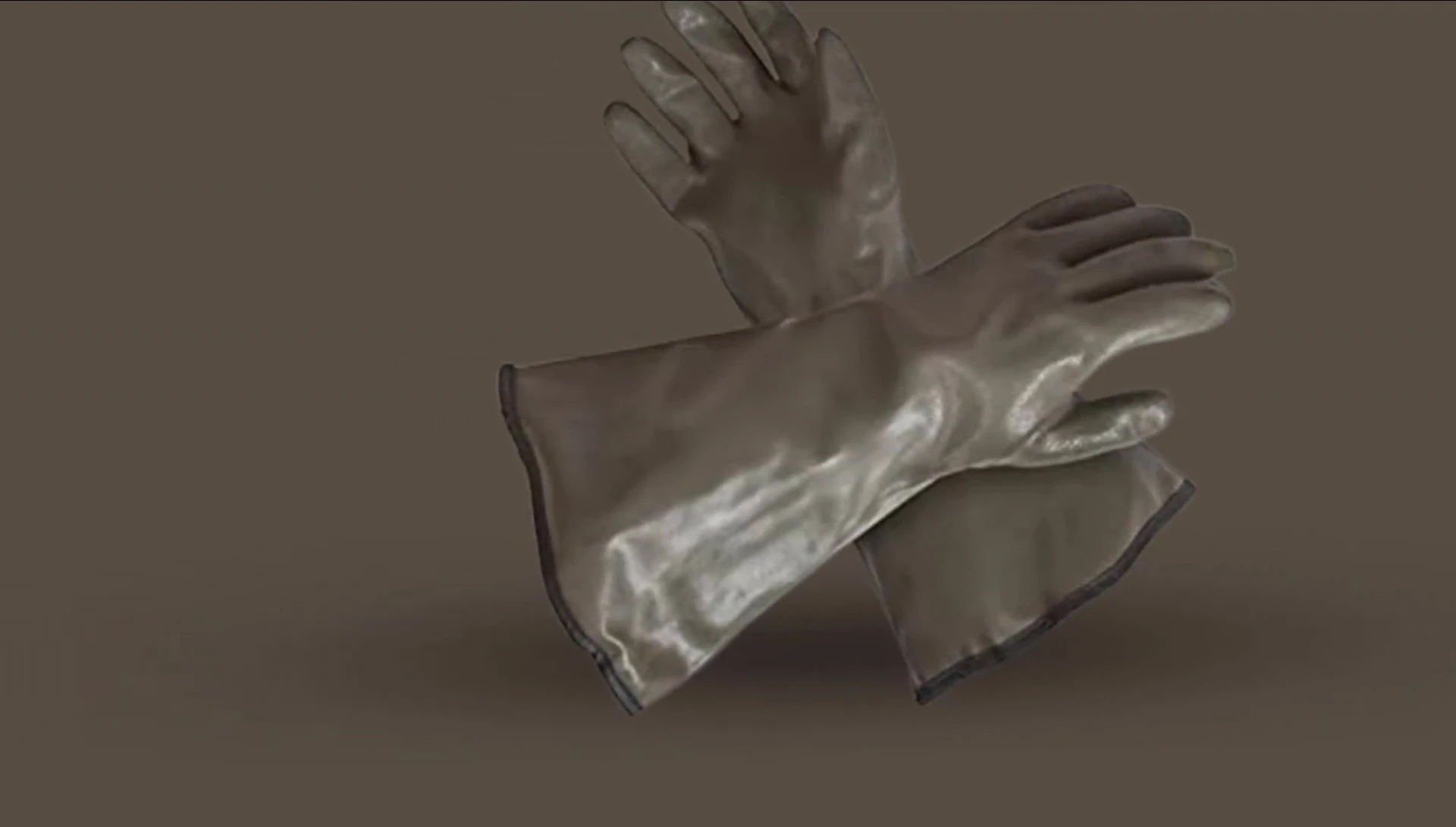 A hunter wearing the gloves demonstrating their comfort