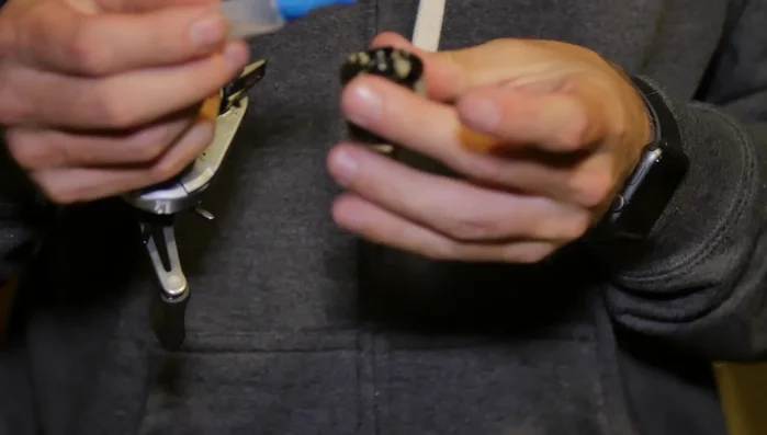 Reassemble the reel and rod.