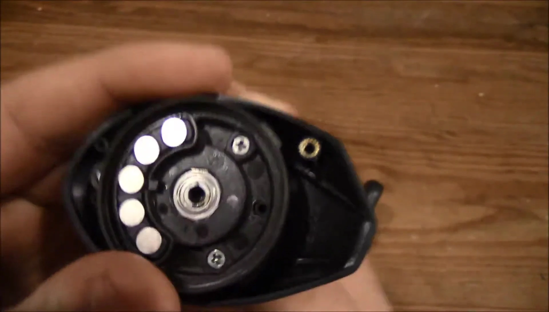 The highest brake setting demonstrated.
