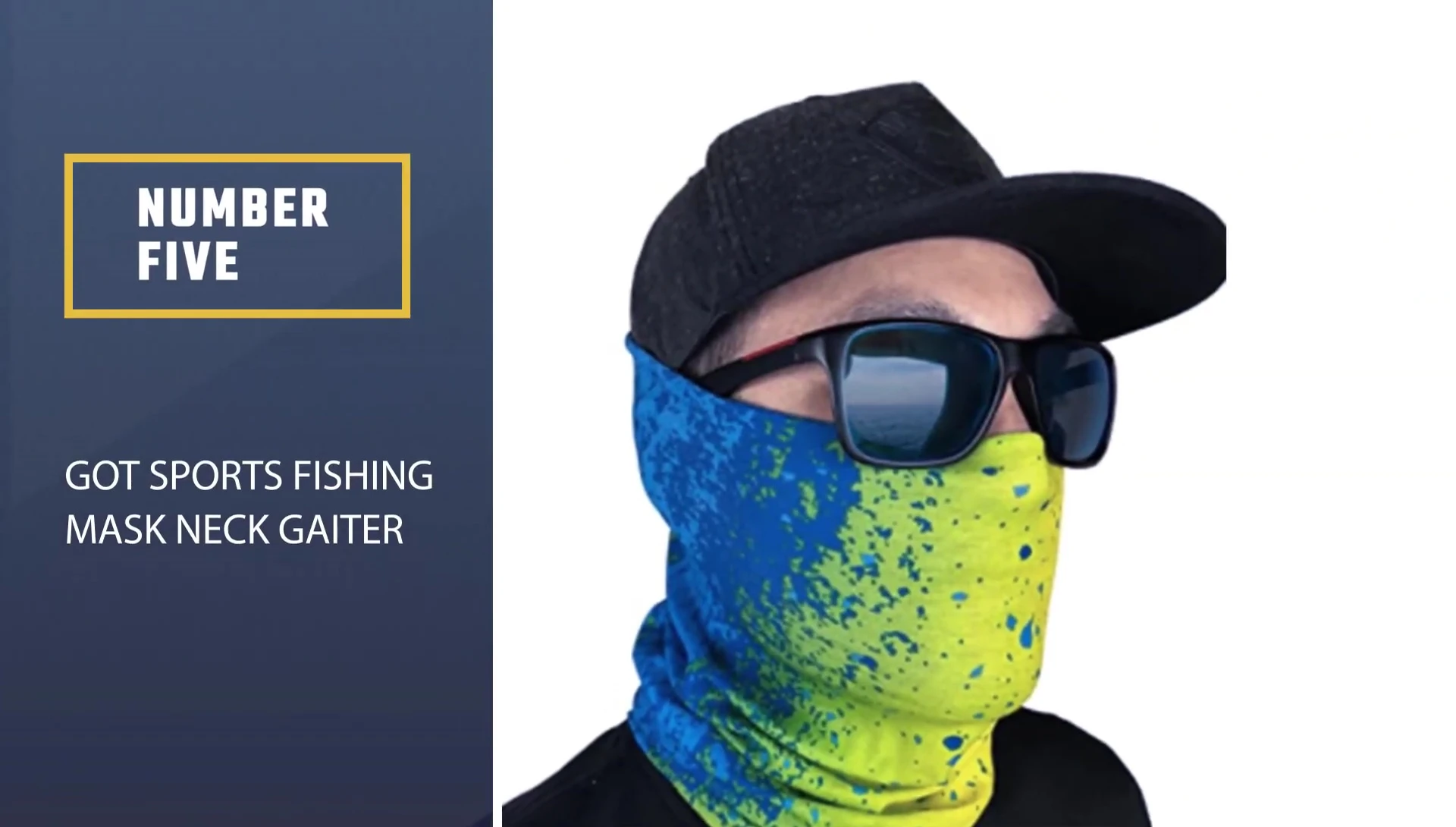 Godsports Fishing Mask product image showcasing color variations