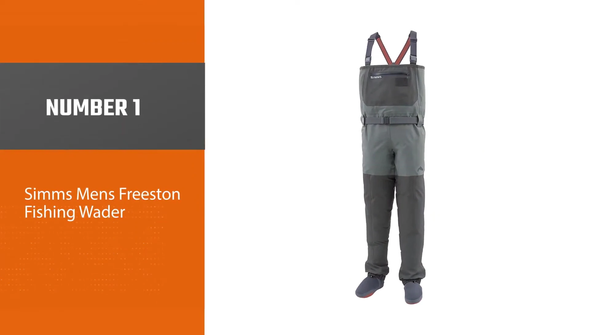 Simms Freestone Fishing Waders close-up