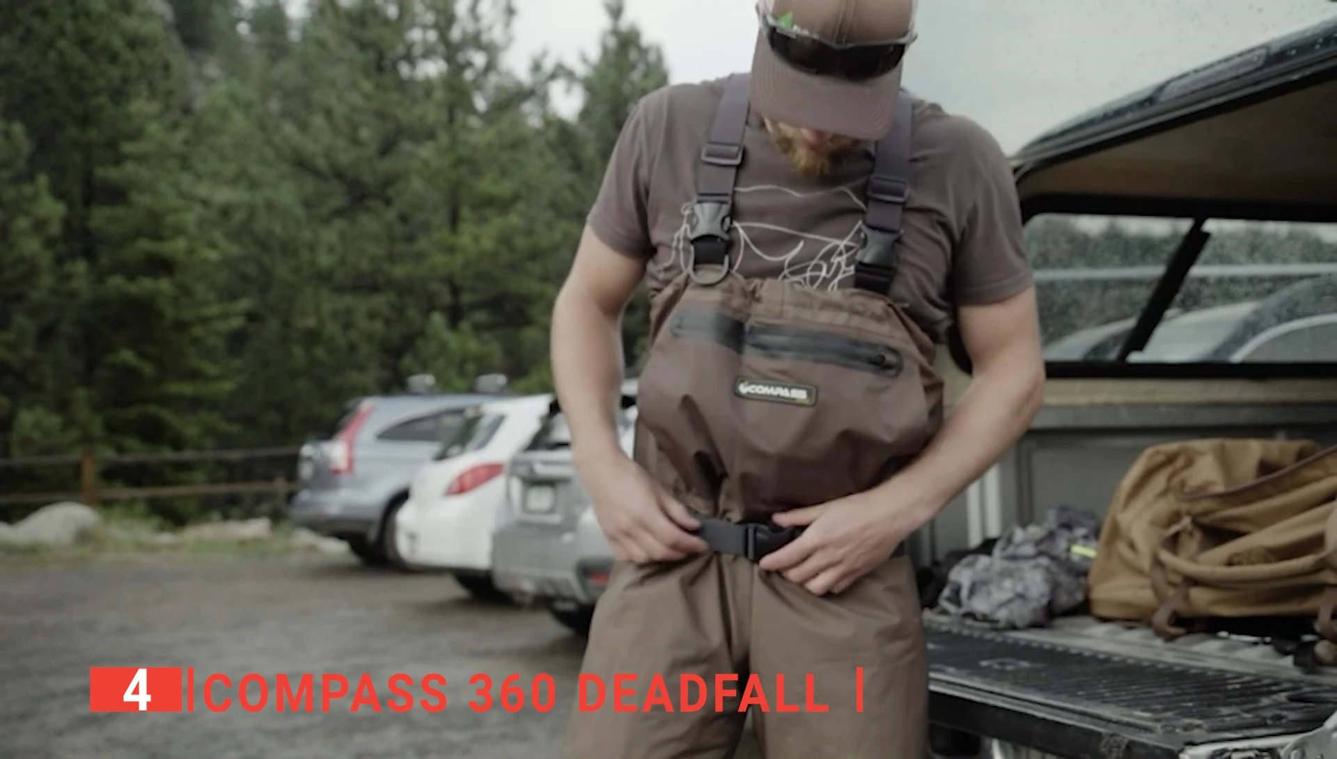 Detail shot highlighting the gravel guards