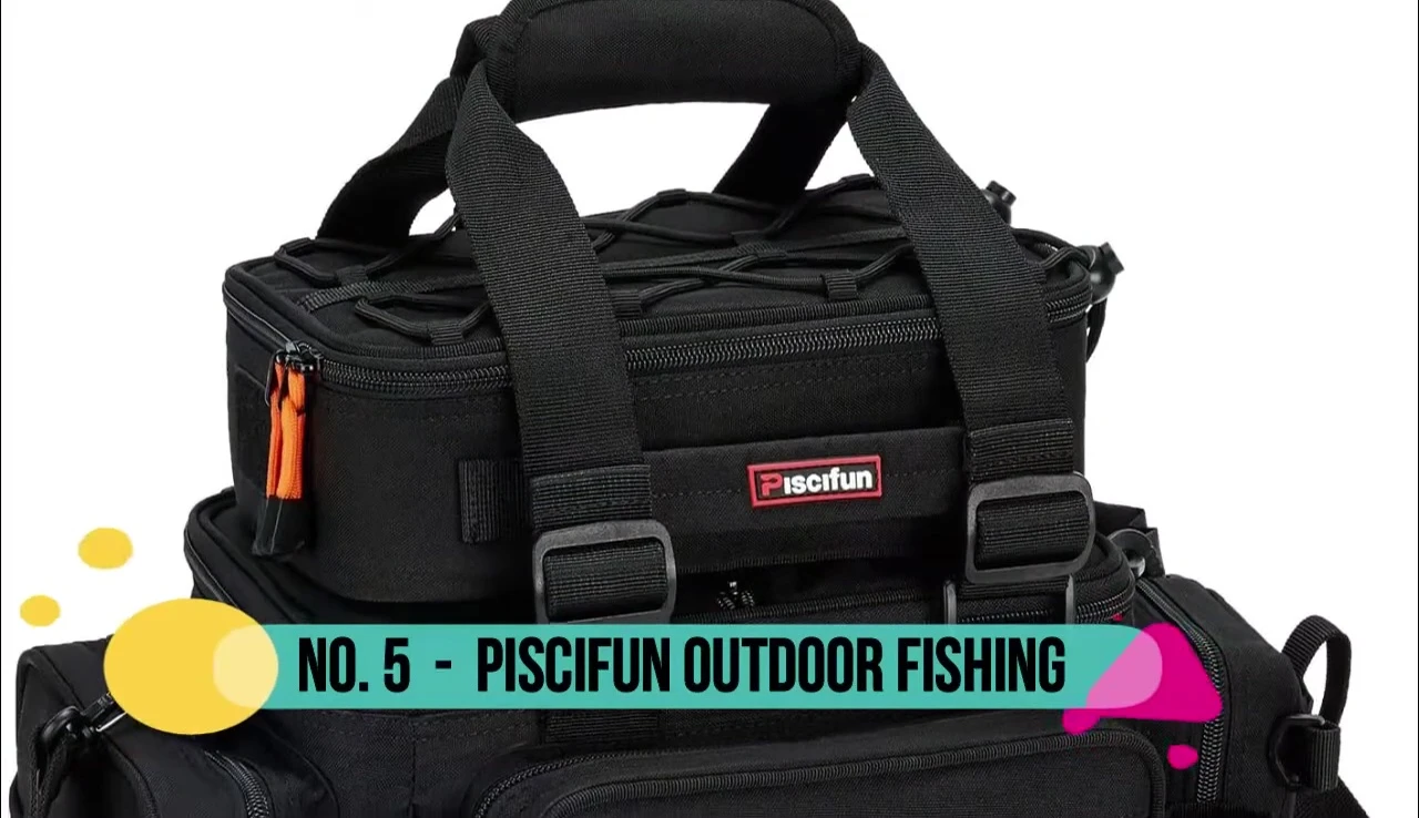 The Paisapoon tackle bag showcasing its durable 1000D nylon fabric.