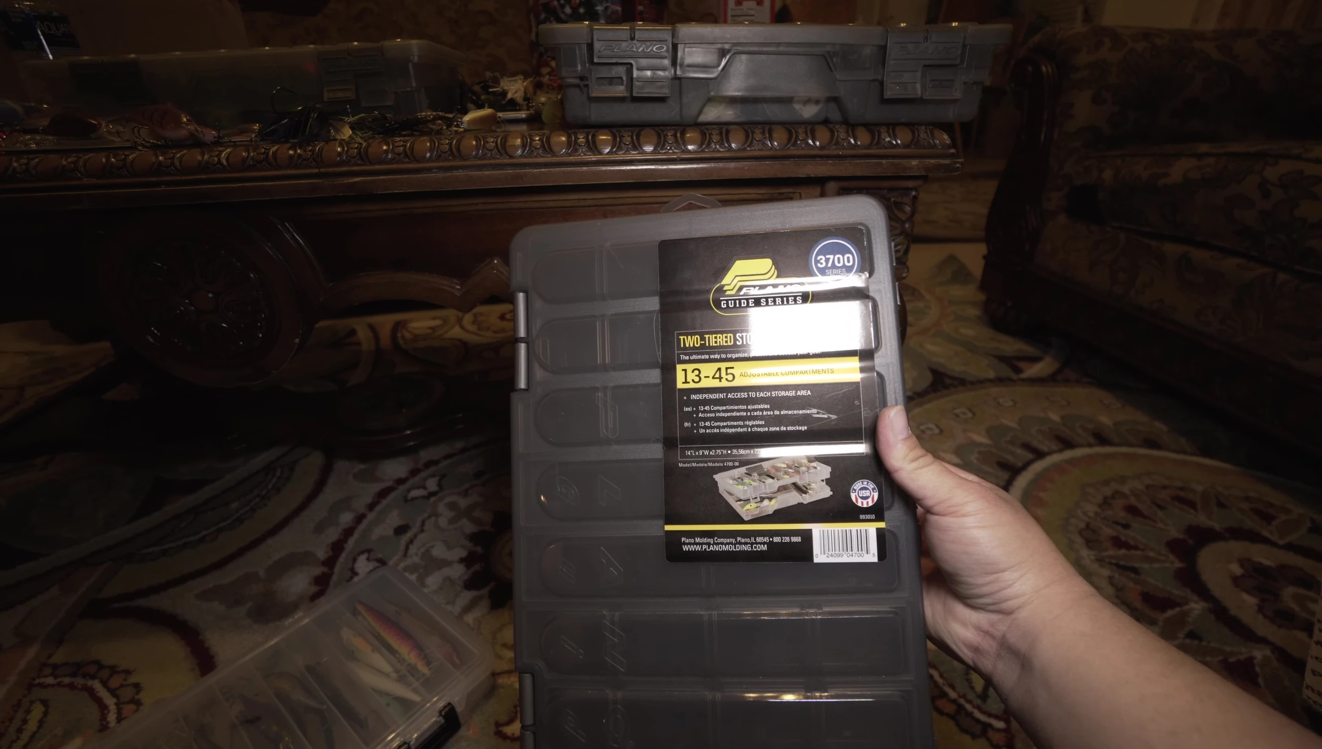 Plano Two-Tiered StowAway 1345 tackle box