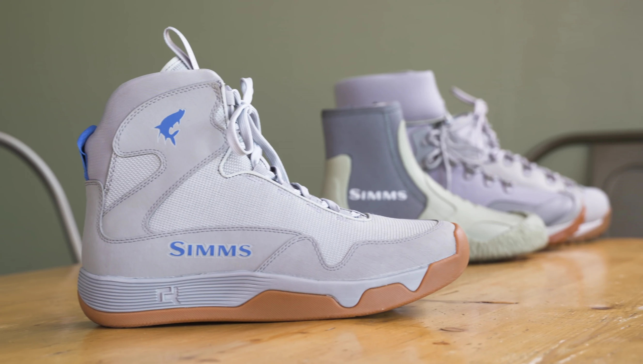 Simms Flat Sneaker displayed
