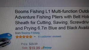 Booms Fishing L1 Pliers Review: Ultimate Fishing & Everyday Tool?