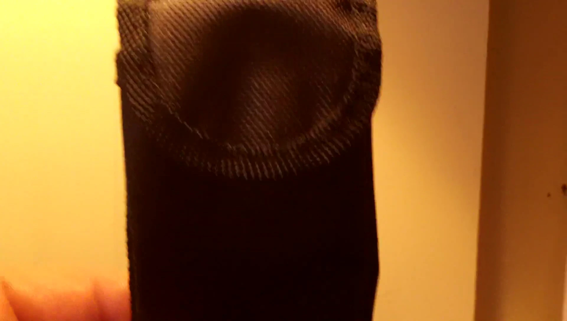 Close-up of the nylon sheath