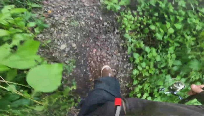 Shares experience of using the boots while fishing and mentions a coupon code.