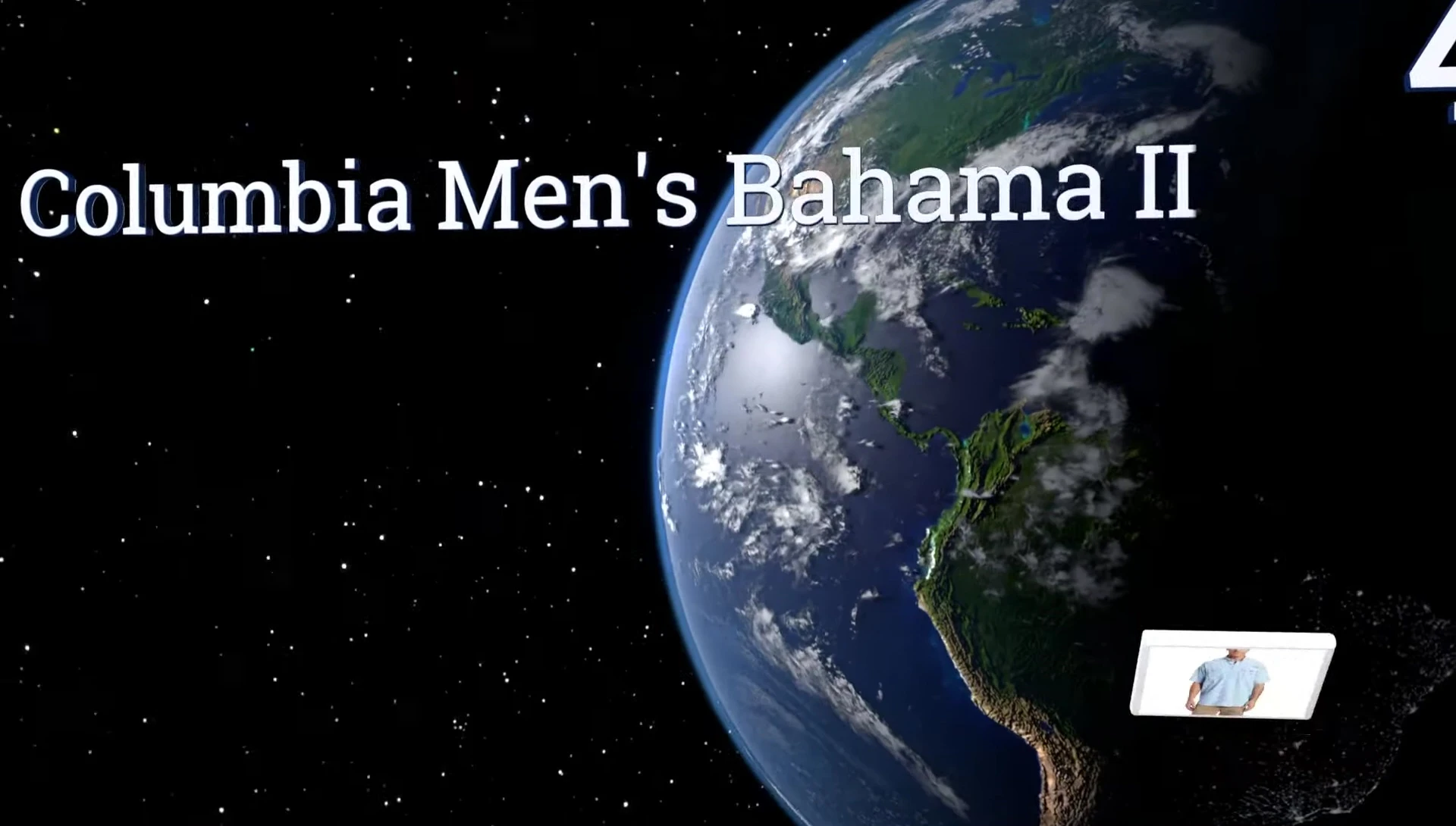 The Columbia Men's Bahama II Shirt showcasing its venting and fit