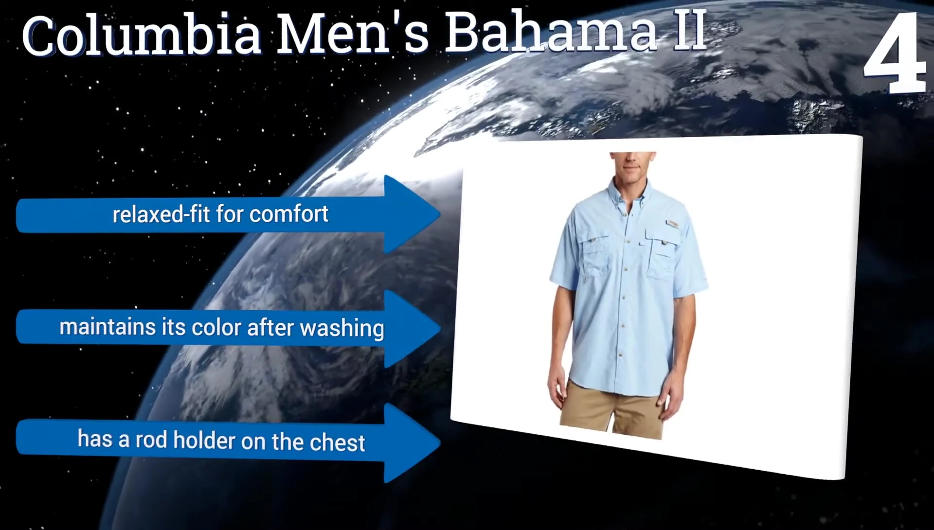 A view highlighting the chest pocket and relaxed fit.