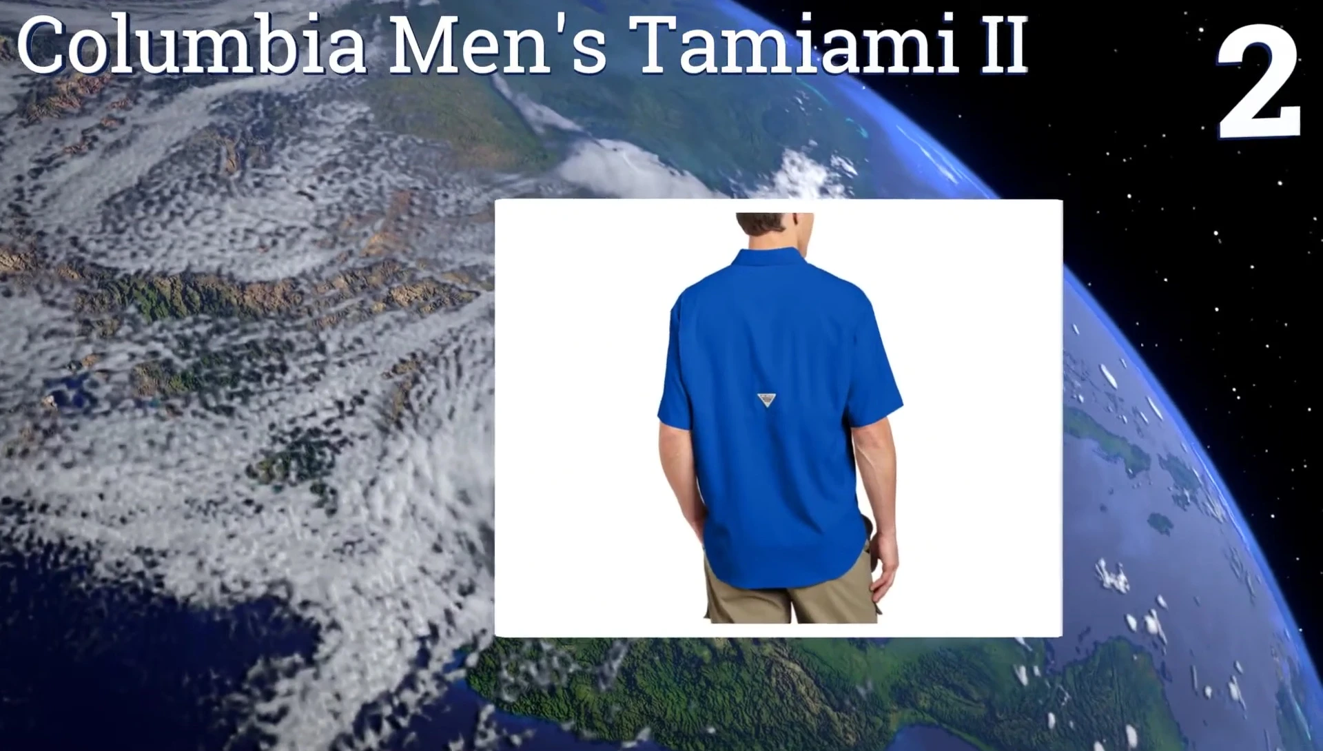 Model wearing the Columbia Tamiami II, demonstrating its versatility