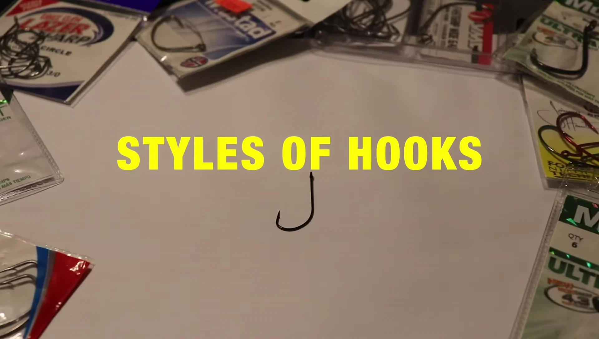 A standard J-hook.