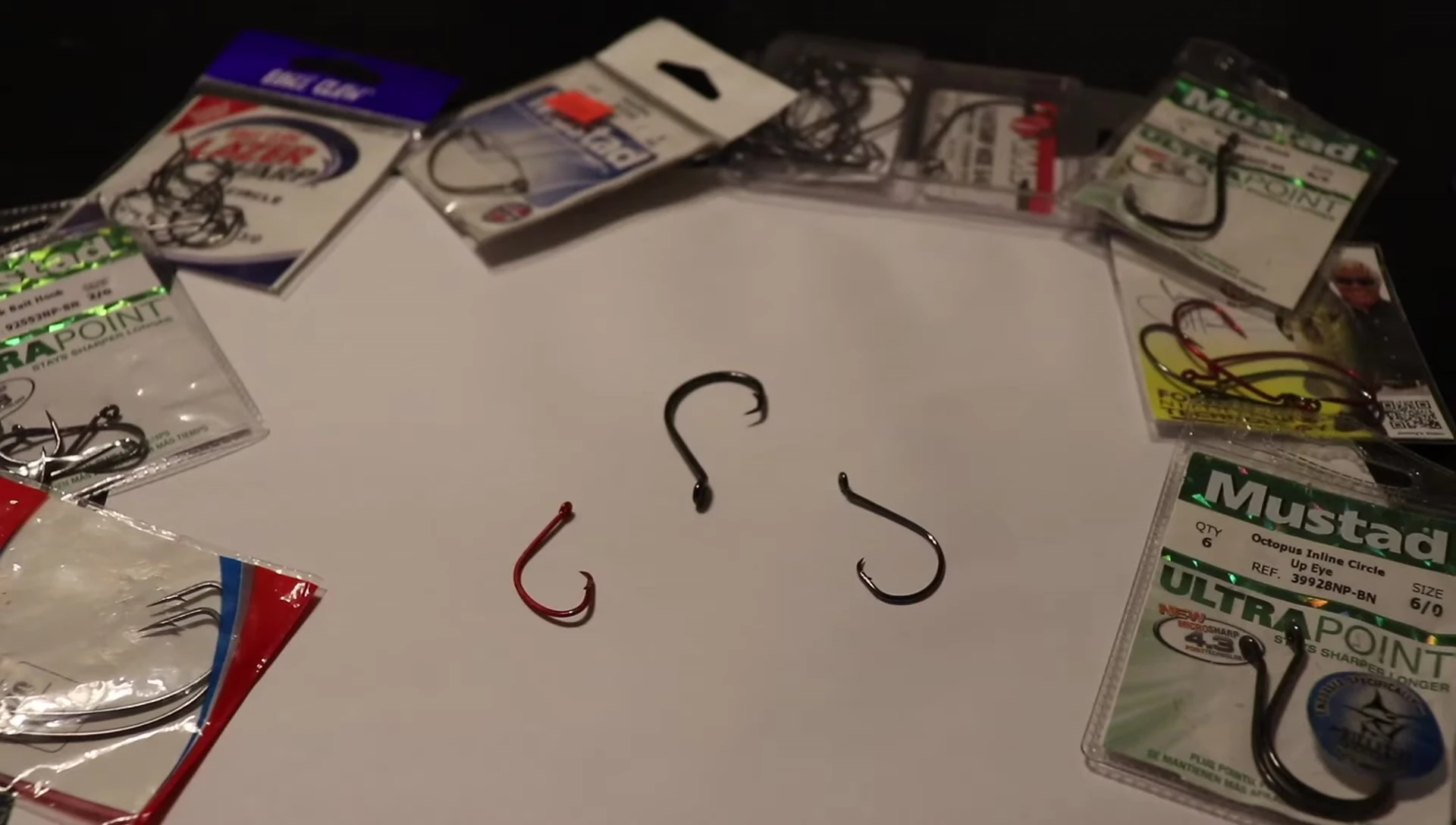 A circle hook.