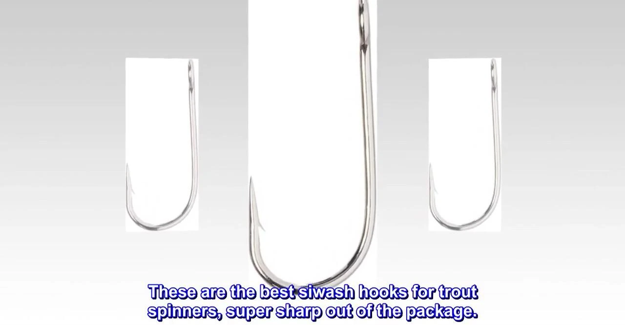 Image showcasing the use of Gamakatsu hooks in trout fishing.