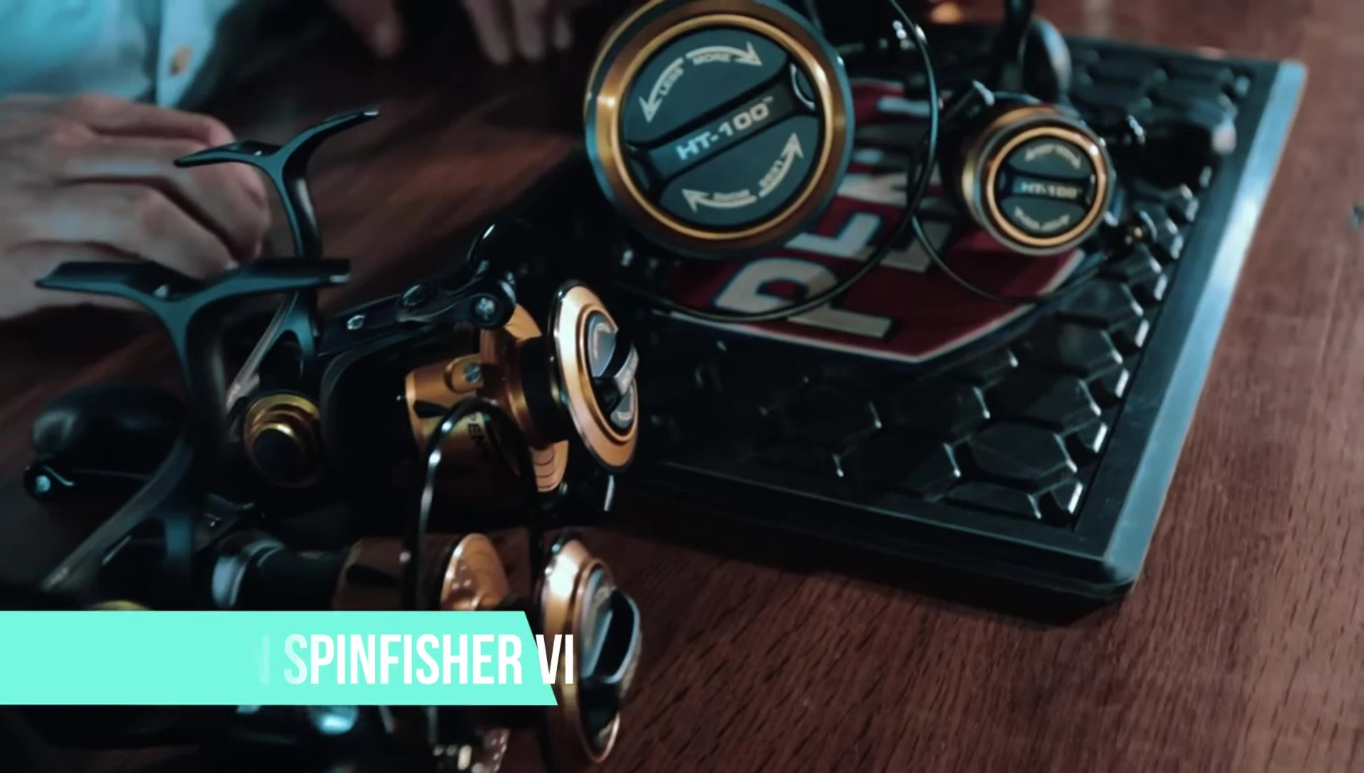 The Penn Spinfisher VI reel shown