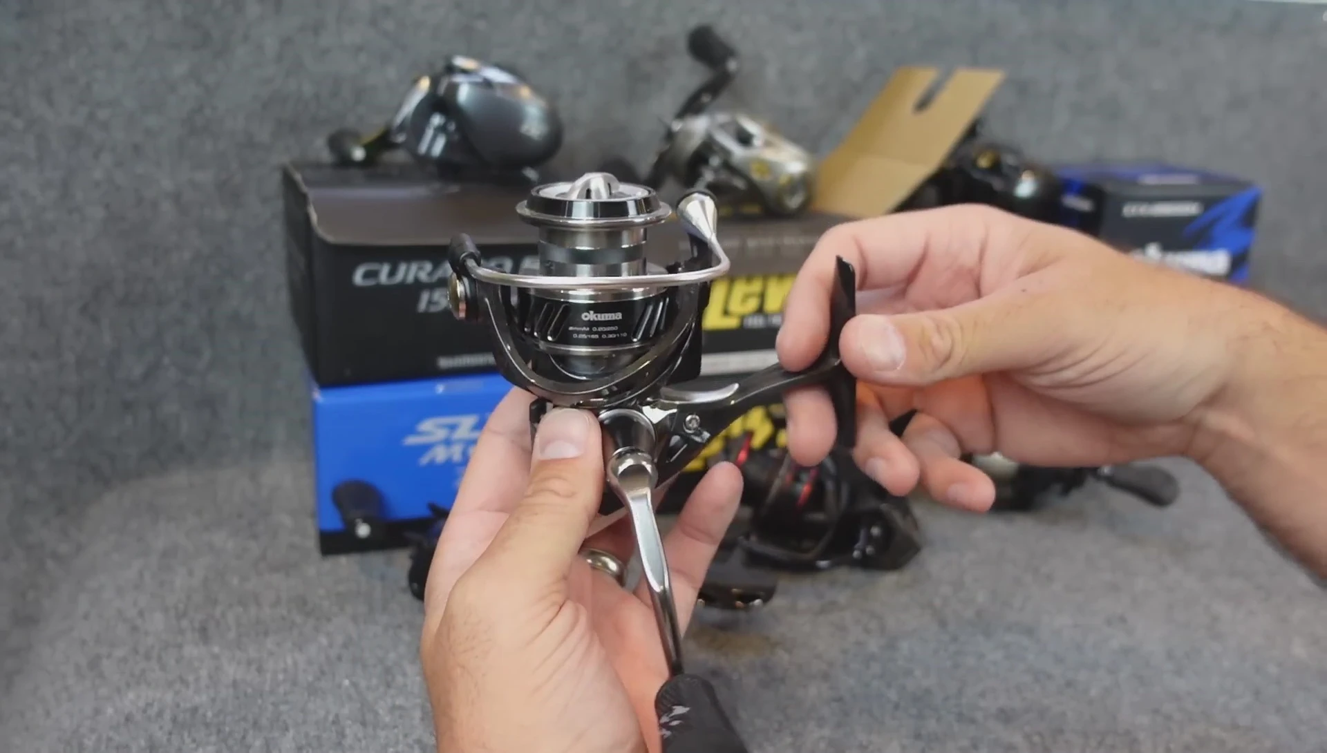 The Okuma ITX spinning reel