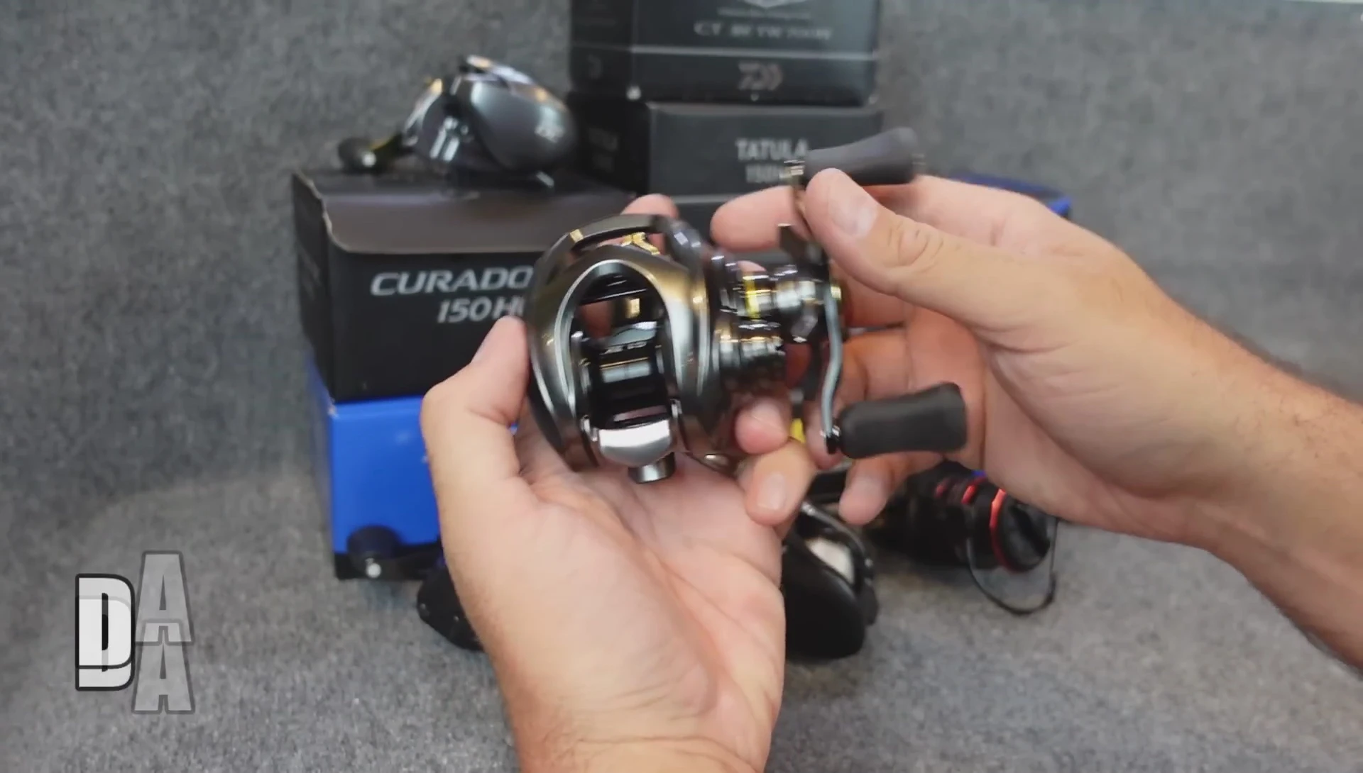 The Daiwa Steez CT SV TW 700H reel