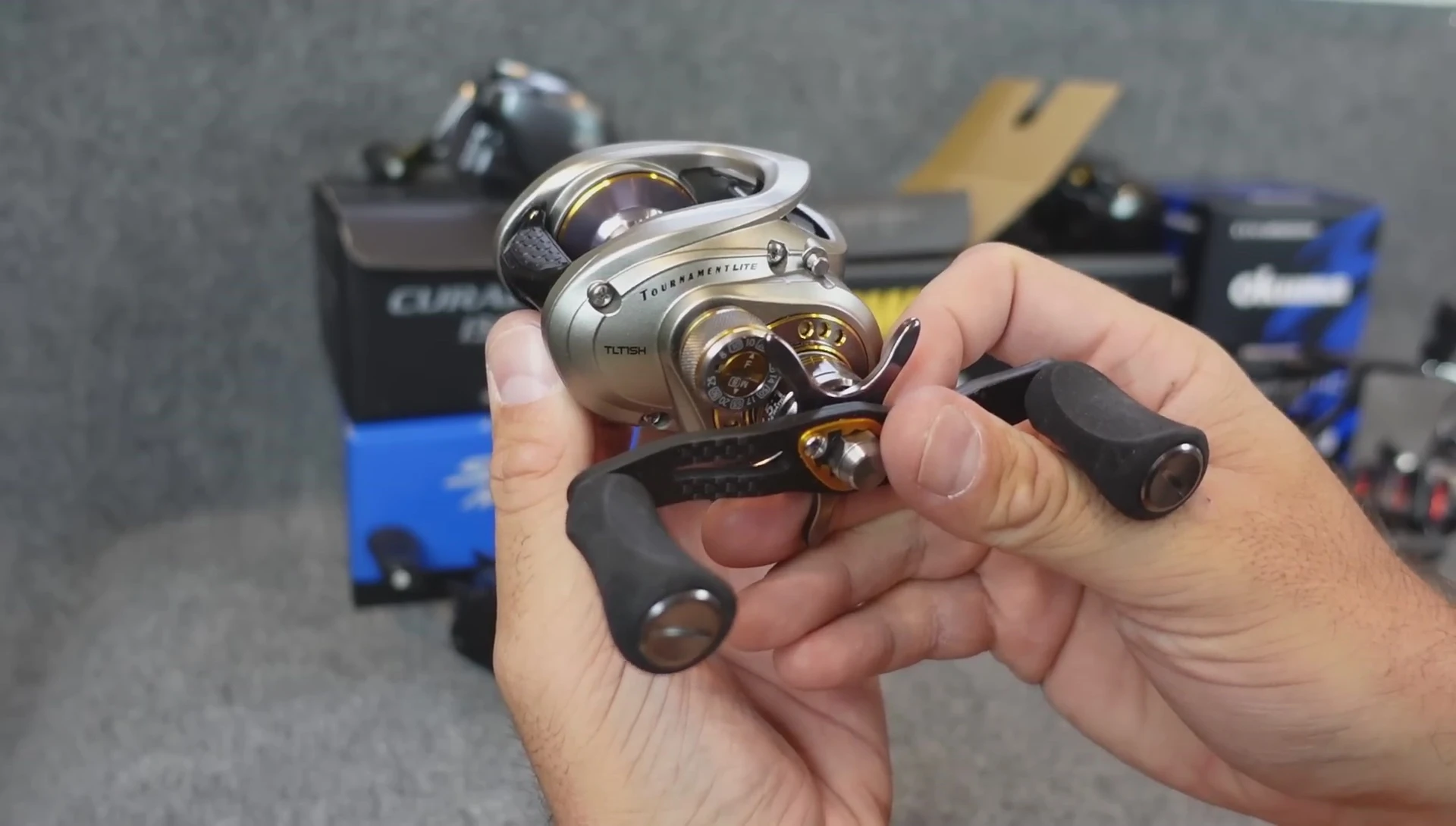 The Lew's Tournament Light LFS reel