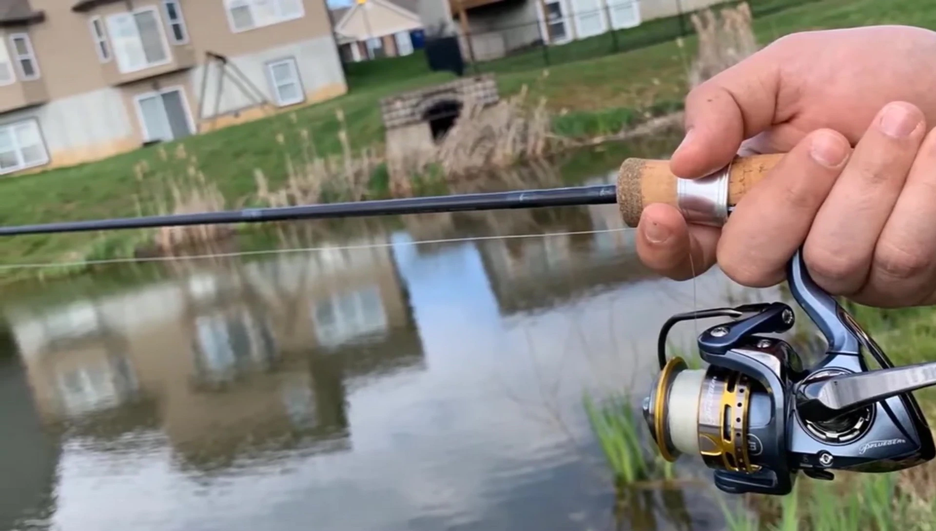 Detail of the Pflueger President's drag system
