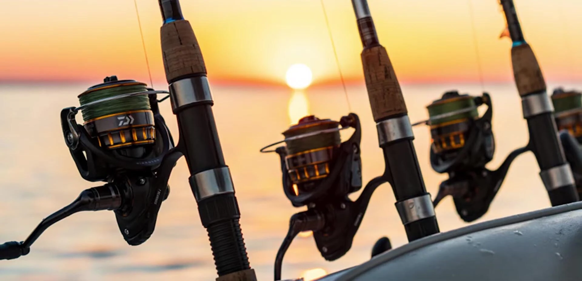 Close-up of the Daiwa BG 8000 spool